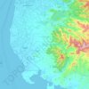 Takalar topographic map, elevation, terrain