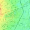 Comuna 7 topographic map, elevation, terrain