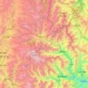 Huanglong Scenic and Historic Interest Area topographic map, elevation, terrain