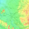 Oude IJssel topographic map, elevation, terrain