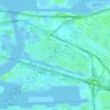 Rabdan topographic map, elevation, terrain
