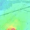 Leigh Creek topographic map, elevation, terrain