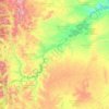 Limay River topographic map, elevation, terrain