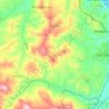 Cupello topographic map, elevation, terrain