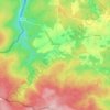 Willerzie topographic map, elevation, terrain