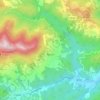 Mura topographic map, elevation, terrain