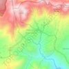 Ngargosari topographic map, elevation, terrain