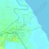 Poblacion VI topographic map, elevation, terrain