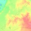 Traynors Lagoon topographic map, elevation, terrain