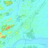 Serrinha topographic map, elevation, terrain