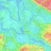 Arkhangelsk topographic map, elevation, terrain