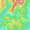 Eygluy-Escoulin topographic map, elevation, terrain