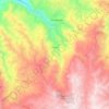 Pulán topographic map, elevation, terrain