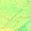 Khagaria topographic map, elevation, terrain