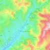 Bourg-de-Thizy topographic map, elevation, terrain