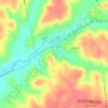 Lanesville topographic map, elevation, terrain