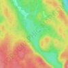 Meach Lake topographic map, elevation, terrain