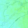 Inaon topographic map, elevation, terrain