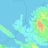 Calauag topographic map, elevation, terrain