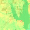 Town of Germantown topographic map, elevation, terrain