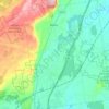 Town of Wilton topographic map, elevation, terrain