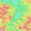 Berane Municipality topographic map, elevation, terrain