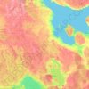 Republic of Karelia topographic map, elevation, terrain