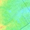 Al Andalus District topographic map, elevation, terrain