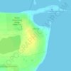 Kaktovik topographic map, elevation, terrain