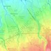 Manggahan topographic map, elevation, terrain