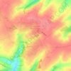 Vacqueriette-Erquières topographic map, elevation, terrain