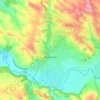 Réalmont topographic map, elevation, terrain