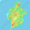 Woody Island topographic map, elevation, terrain