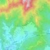 Pyeongchang-dong topographic map, elevation, terrain