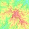 Huntsville topographic map, elevation, terrain