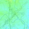 Plaza Pavia topographic map, elevation, terrain