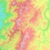 Morales topographic map, elevation, terrain