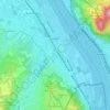Mehlem topographic map, elevation, terrain