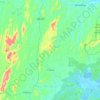 Uruçuca topographic map, elevation, terrain