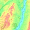 Saratoga National Historical Park topographic map, elevation, terrain