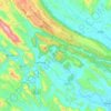 Bá Thước topographic map, elevation, terrain