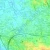 Maysan topographic map, elevation, terrain