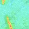 Hellendoorn topographic map, elevation, terrain