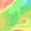 Western Island Pond topographic map, elevation, terrain