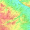Nueil-sur-Layon topographic map, elevation, terrain