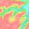 Jouaignes topographic map, elevation, terrain