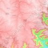 Tainhas topographic map, elevation, terrain