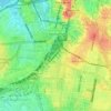 Strawberry Hills topographic map, elevation, terrain