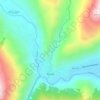 Рутул topographic map, elevation, terrain