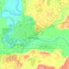Soldotna topographic map, elevation, terrain